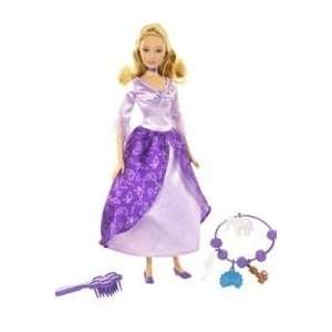  Barbie as The Island Princess Doll Blonde with Lavender Dress 