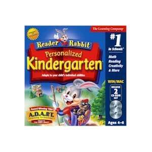 New Learning Company Reader Rabbit Personalized Kindergard Dlx 2cd Jc 