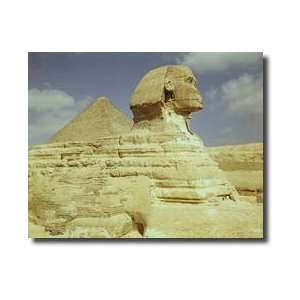  The Sphinx And The Great Pyramid Of Khufu At Giza Old 