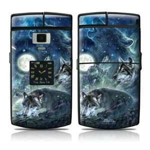  Bark At The Moon Design Skin Decal Sticker for the Samsung 