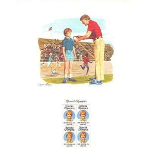  1979 Special Olympics U.S. Commemorative Stamp Panel SC 