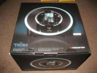 NEW TRON EDITION MONSTER AUDIO LIGHT DISC DOCK FOR iPOD/iPHONE  