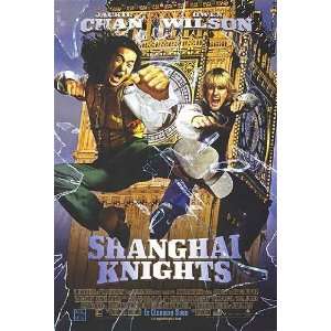  Shanghai Knights Movie Poster Double Sided Original 27x40 