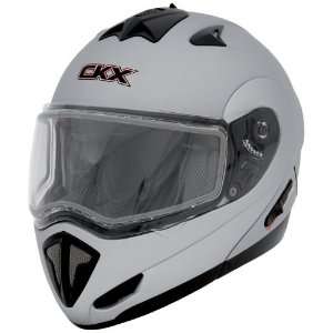 Kimpex® CKX Tranz Electric Double   Lens Helmet, BLACK MATTE  