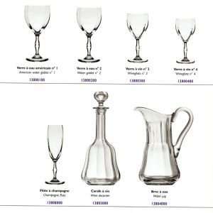  Saint Louis Crystal Bartholdi Wine Decanter Accessories 
