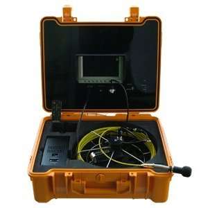  65 ft Sewer Drain Pipe Snake Inspection Camera and DVR 
