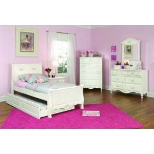  American Woodcrafters Summerset Full Sleigh Bed