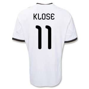  Germany Klose #11 Away Soccer Jersey Size Large Sports 