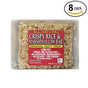 Heaven Scent Original Crispy Rice Bars, Eight 2 Ounce Units (16 Ounces 