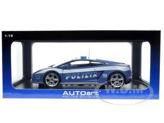   Police Car die cast model car by Autoart. Item Number 74599