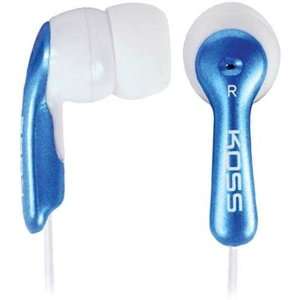  Koss Mirage Blue Lightweight Earbud Stereophone Musical 
