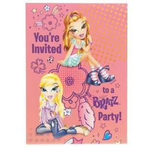    Bratz Lucky and Charmed Invitations (8 count) Toys & Games