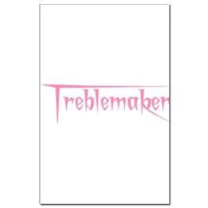  Treblemaker   Pink Music Mini Poster Print by  