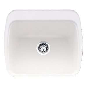 Mitrani LASB22F B Luca Single Granite Sink Met. Biscuit 