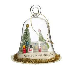 Christmas In The Trailer Park Glass Dome Christmas Ornament #922125