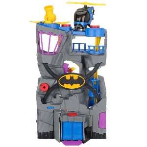   DC Super Friends Imaginext Playset   Ultimate Batcave Toys & Games