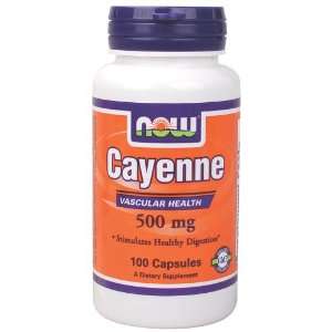  Now Foods, Cayenne 500 mg 100 Capsules Health & Personal 