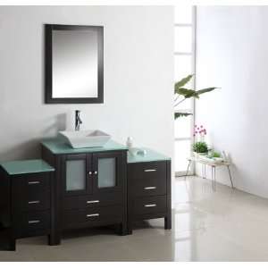  LUXExclusive Single Sink Bathroom Vanity MS 4488. 62.6 W 