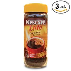 Nescafe Listo Tradicion, 7 Ounce (Pack of 3)  Grocery 