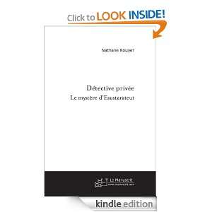 Détective privée (French Edition) MËME PAS VOYAGEUR PIGEON  