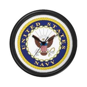  United States Navy Emblem Wall Clock