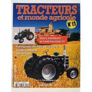 French Magazine Tracteurs et monde agricole #12 Toys 