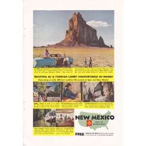  1954 Ad New Mexico Vintage Travel Print Ad Everything 