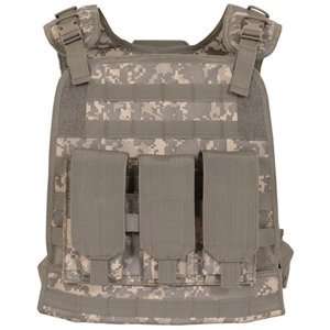 Camouflage Tactical Lightweight Modular Plate Carrier Vest with Molle 