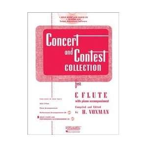  Hal Leonard Rubank Concert And Contest Collection Flute Book 