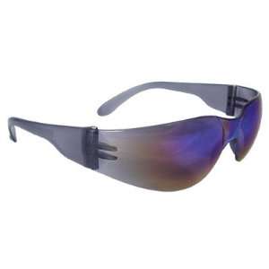   Mirage Safety Glasses With Rainbow Mirror Lens