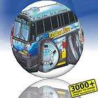 KOOLART 0870 Buses Peter Pan Tour Bus Personalised 45mm Badge
