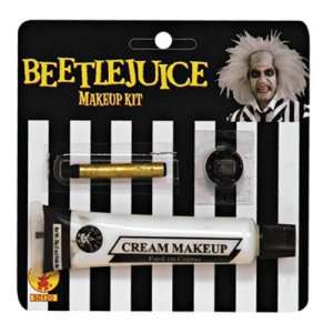 Lets Party By Rubies Costumes Beetlejuice Makeup Kit / White   Size 