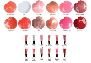 LA Colors Sheer Lip Gloss Set of 12 Colors FREE S&H NEW  