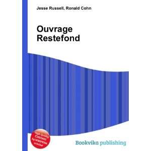  Ouvrage Restefond Ronald Cohn Jesse Russell Books