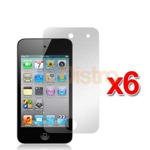 6X Clear LCD Screen Protector for iPod Touch 4G 4th Gen  