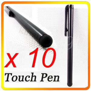 10x Black Metal Screen LCD Stylus Touch Pen For Samsung S5830 Galaxy 