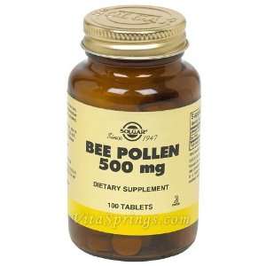 Bee Pollen, 100 Tablets, Solgar