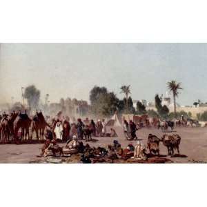   oil paintings   Alberto Pasini   24 x 14 inches   The Traders Home