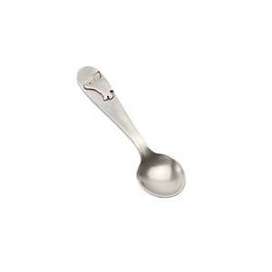 Beehive pewter single bunny spoon Baby
