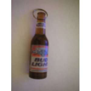  Bud Light Beer Keychain Bottle Opener  2 5/8 