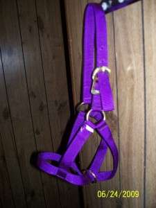 Cow,Yearling, Calf Halters USA Made All Metal Hardware  