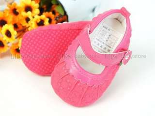 A226 new baby toddler girl pink mary jane shoes size 2 4 5  