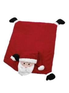   Plush Christmas Santa Claus Baby Belly Play Mat Holiday New  