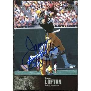   Upper Deck Legends Autographs #AL131 James Lofton Sports Collectibles