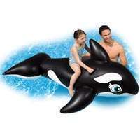 NEW VERY LARGE 76 X 47 RIDE ON WHALE POOL FLOAT KIDS  
