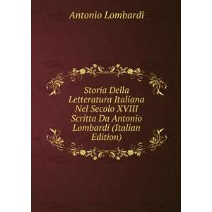   Scritta Da Antonio Lombardi (Italian Edition) Antonio Lombardi Books