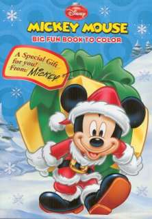 Disney Mickey Mouse Christmas Coloring and Activity Book for Children 