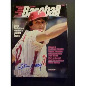Steve Carlton Philadelphia Phillies Autographed September 1983 Street 