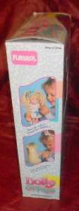 Playskool Dolly Surprise Doll 1989 NIB Ponytail Grows Tea for Two 