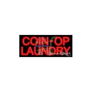  Coin Op Laundry Neon Sign